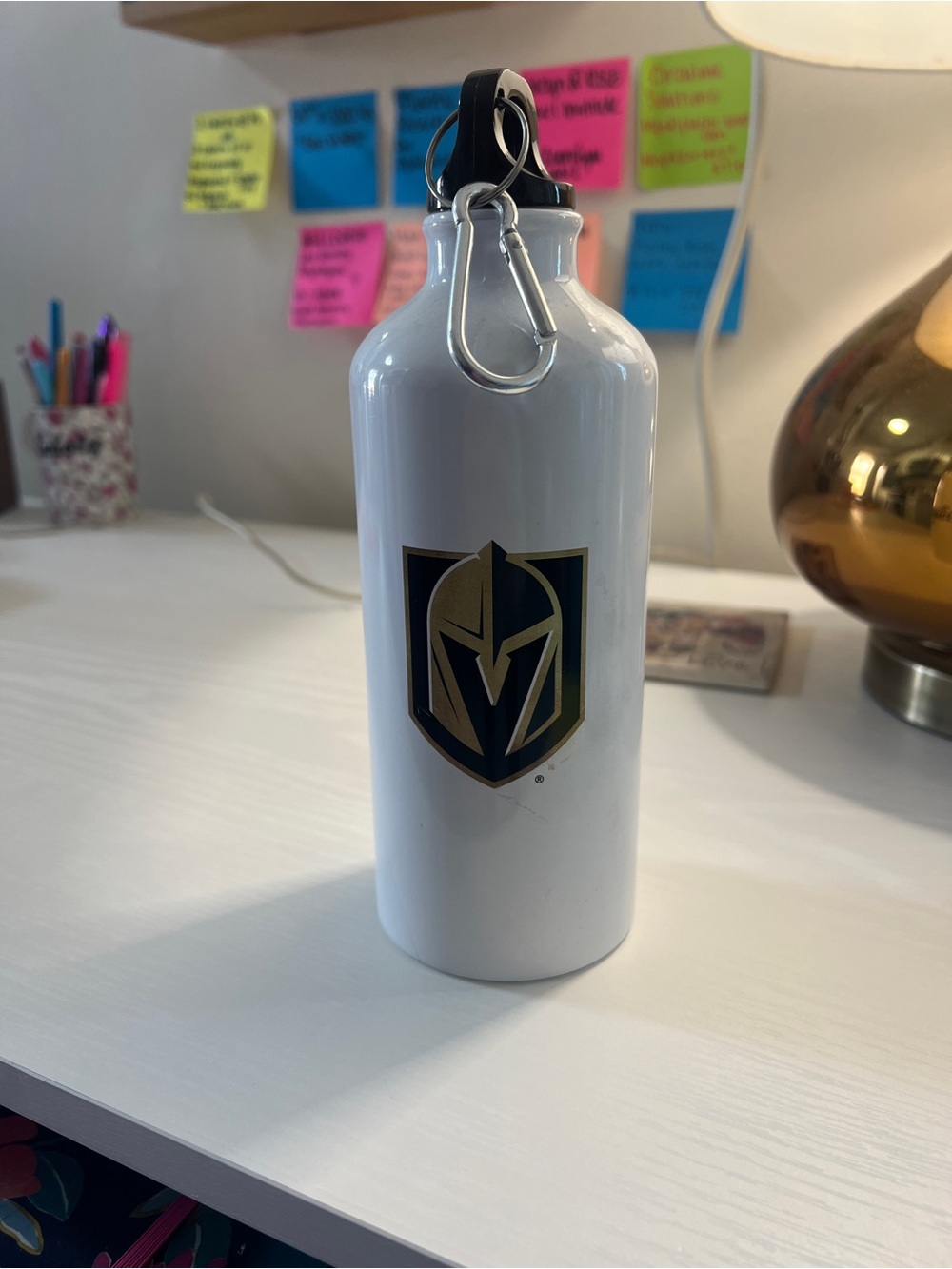 Golden Knights reusable water bottle